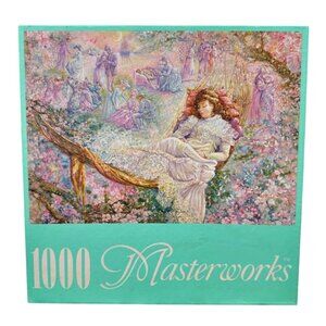 RoseArt MASTERWORKS 1000 Piece Puzzle Appleblossom Dreams Vintage 2002 SEALED